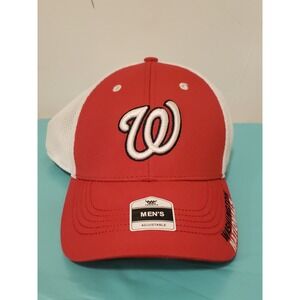 Washington Nationals MLB Fan Favorite Cap Hat New Red White Official‎ Merch